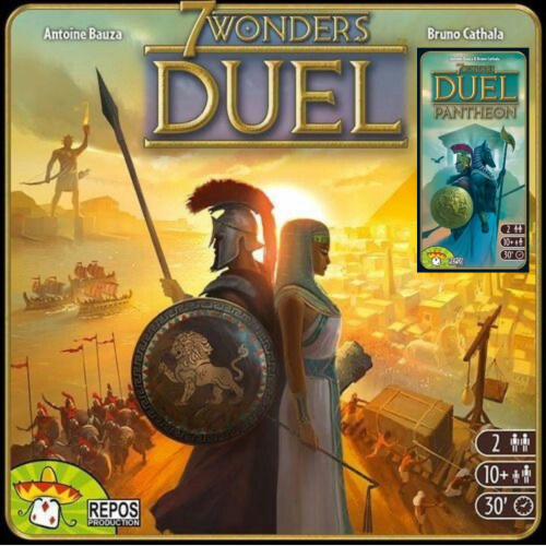 بردگیم عجایب هفتگانه: دوئل پنتئون (Seven Wonders Duel: Pantheon)